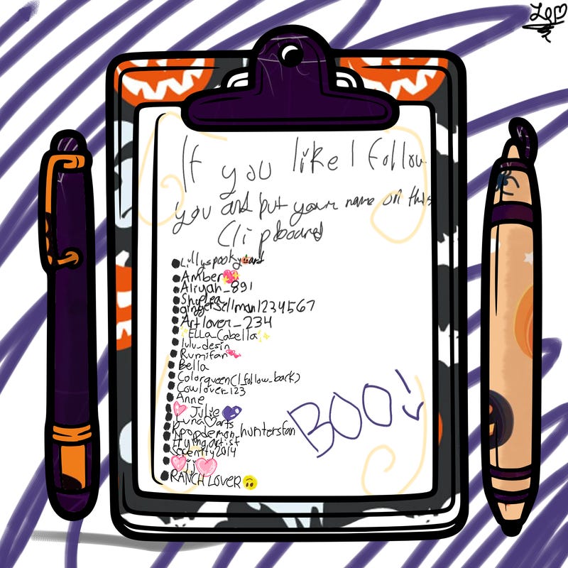 blank clip board with pen