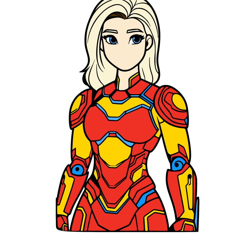 iron man as a girl