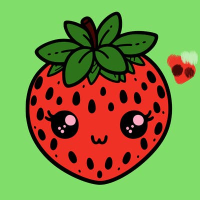 cute strawberry