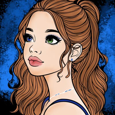 beautiful realistic girl