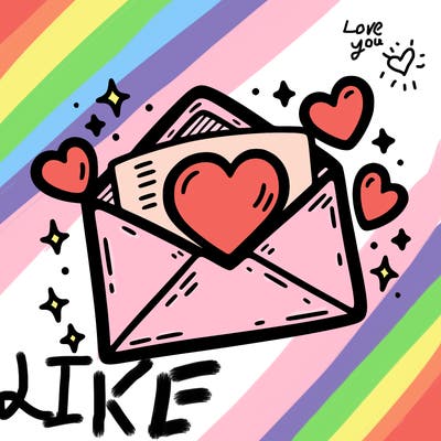 love letter envelope