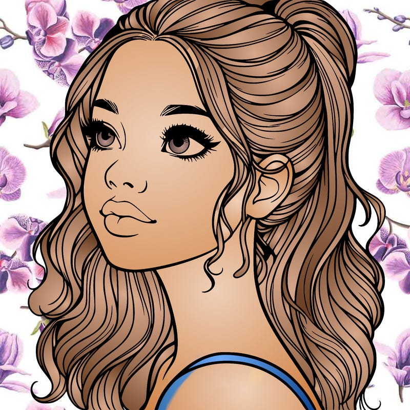 beautiful realistic girl