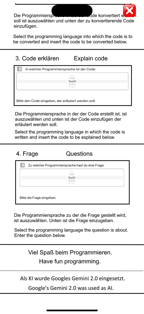 Developer-PRO - Interface for explaining code and asking questions using Gemini 2.0 AI.