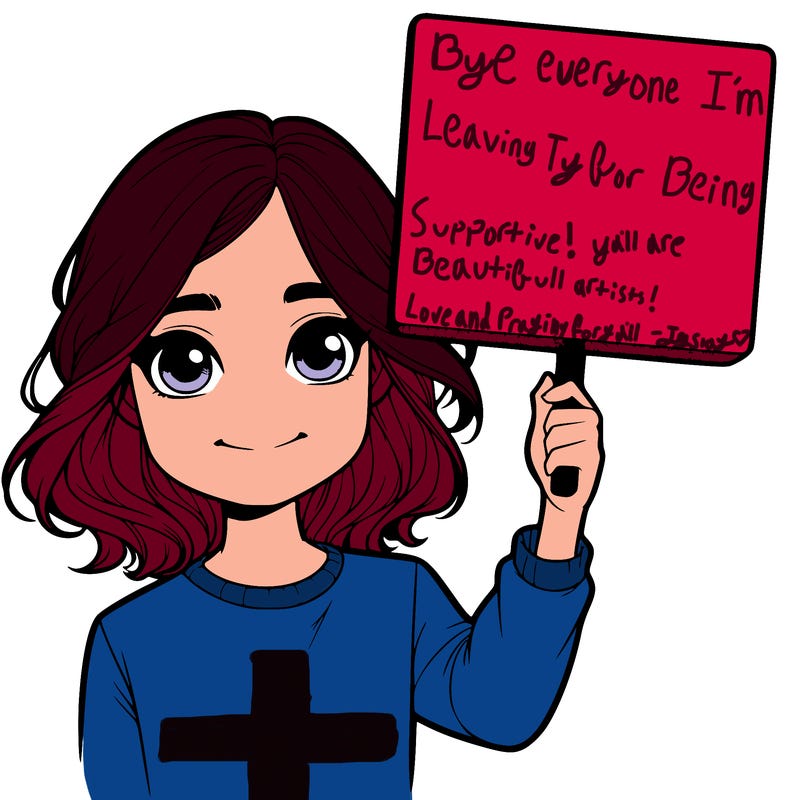 realistic girl holding up a sign