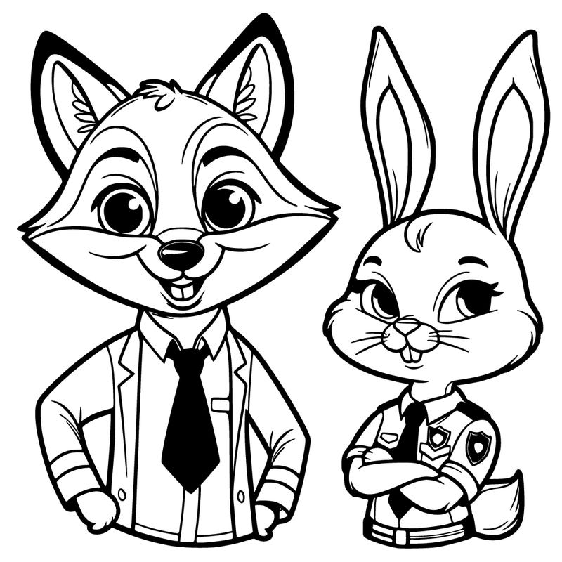 zootopia nick and judy