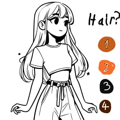 girl in a cute crop top