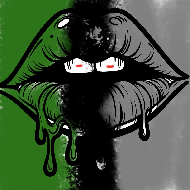 lips that look realistic and drip