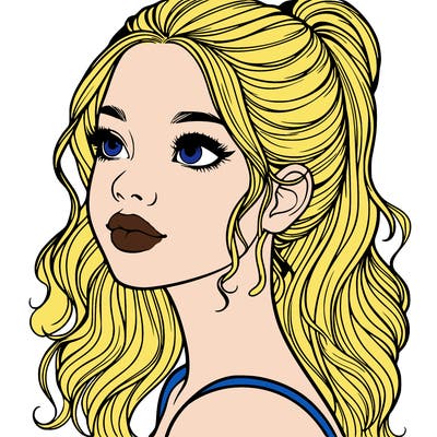 beautiful realistic girl