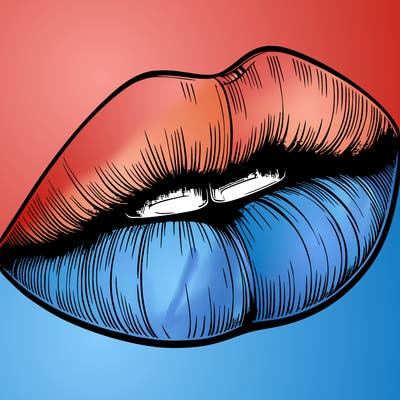 realistic lips