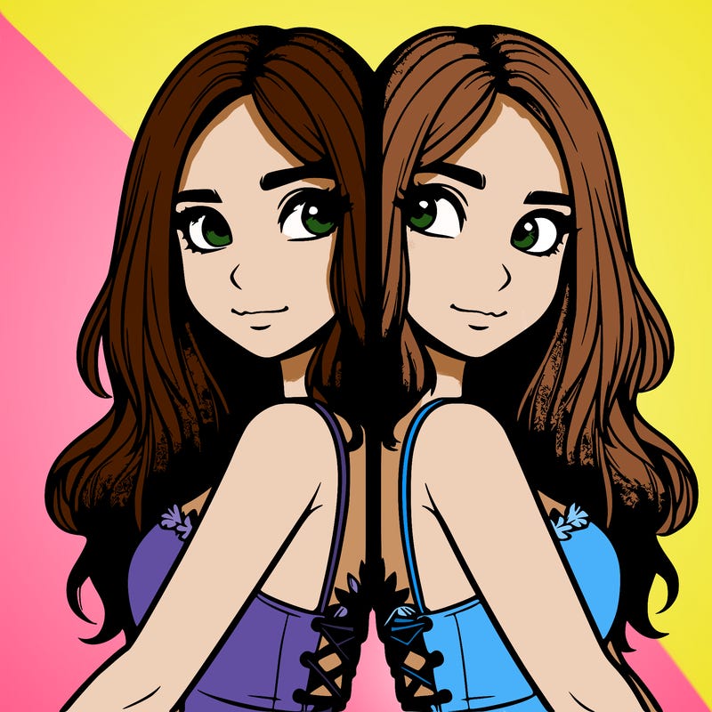 a realistic girl split