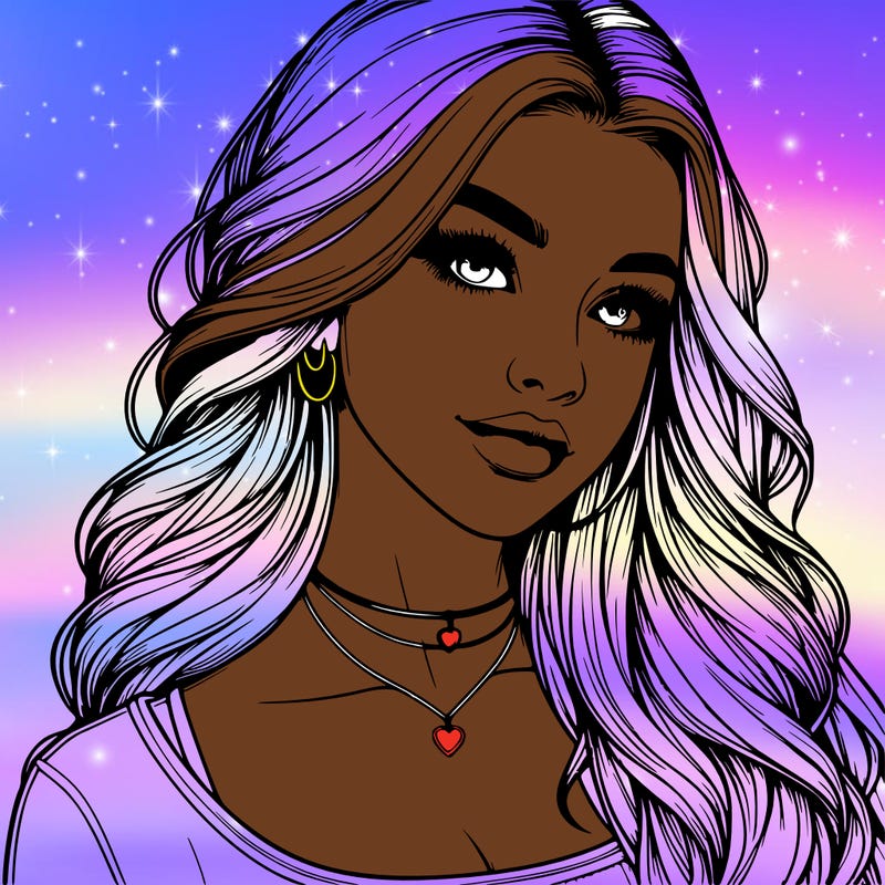 detailed realistic girl