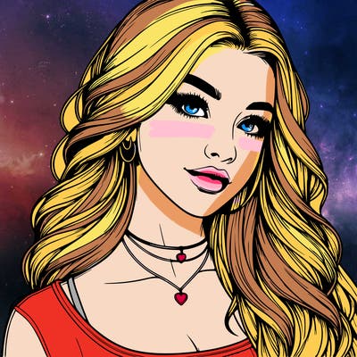 detailed realistic girl