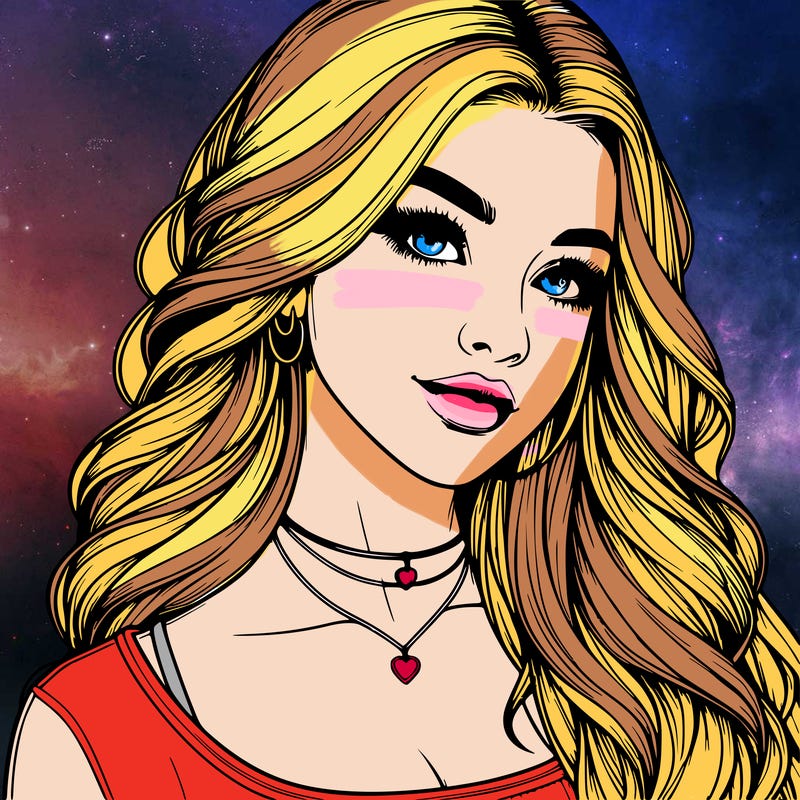 detailed realistic girl