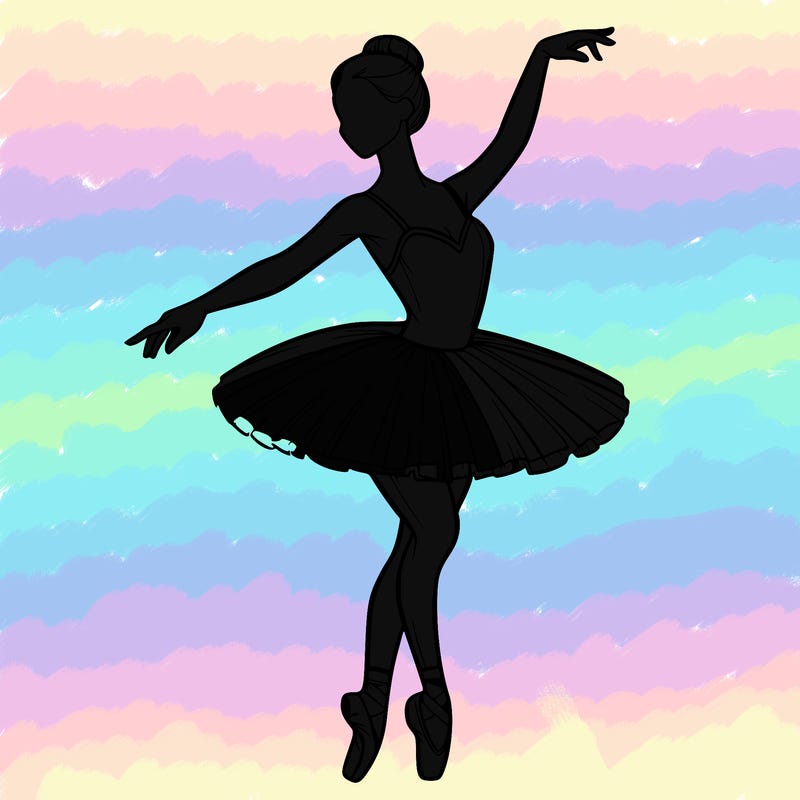 realistic ballerina