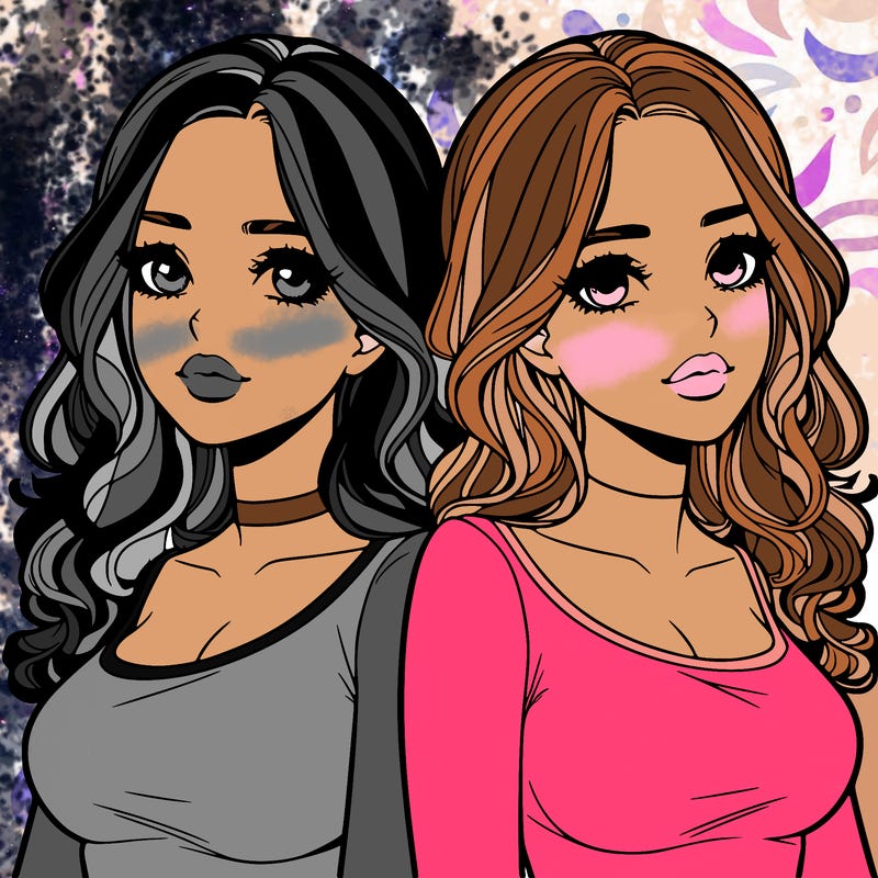 realistic twin sisters