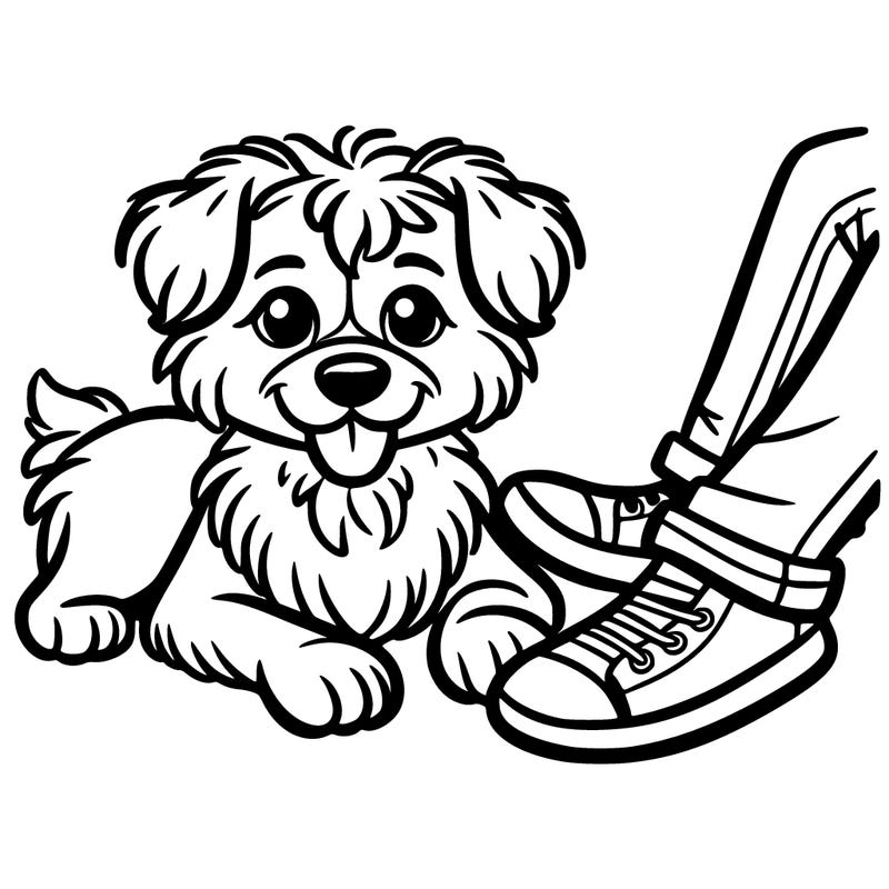 dog laying down with there owner