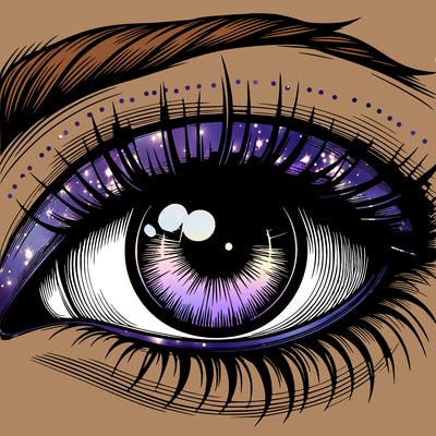 realistic eye