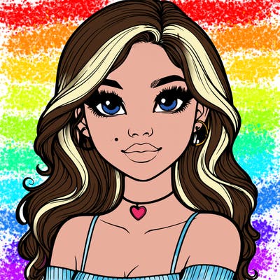 realistic pretty girl