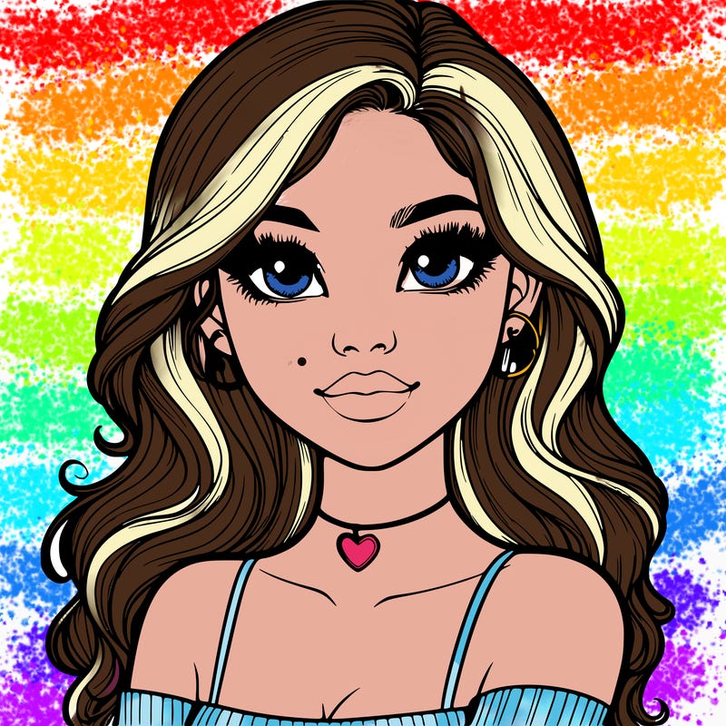 realistic pretty girl