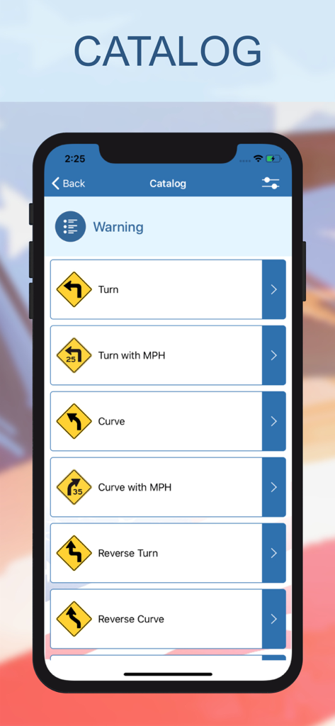 Traffic signs US - Road Rules - Reference App | MWM