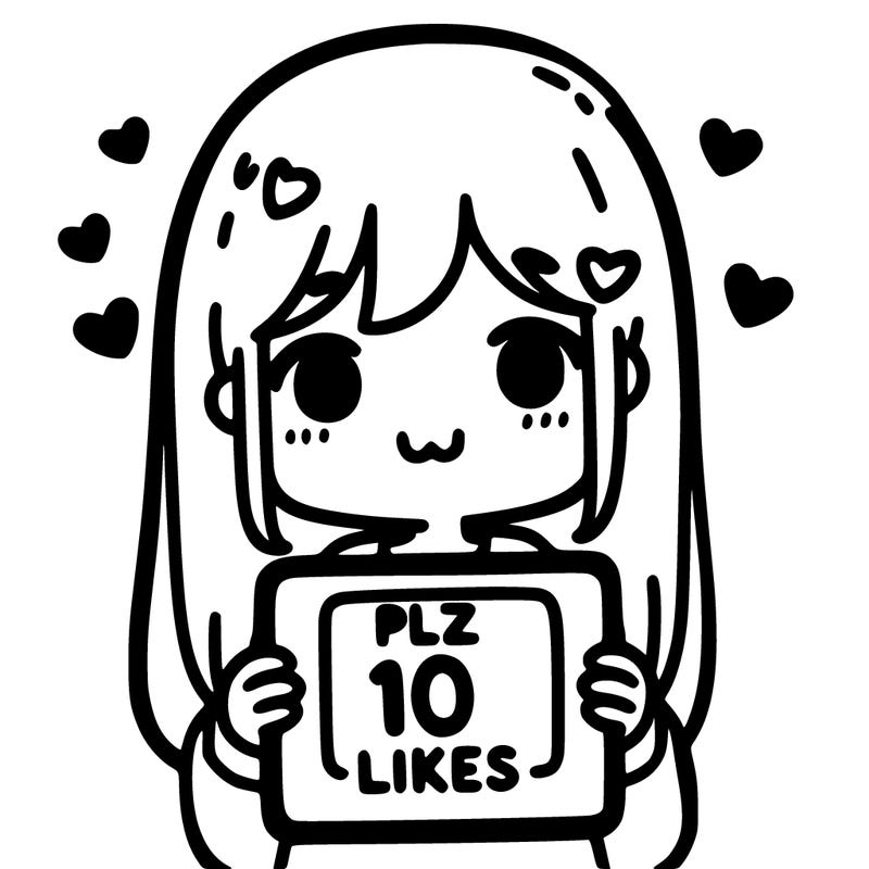 girl holding a sine that says “plz 10 likes”