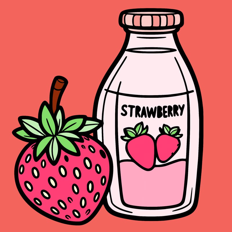 strawberry milk