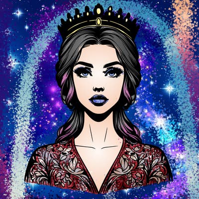 realistic beautiful queen