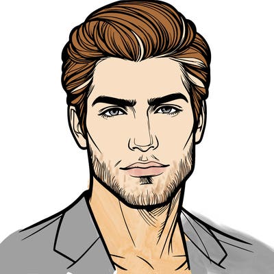 handsome man