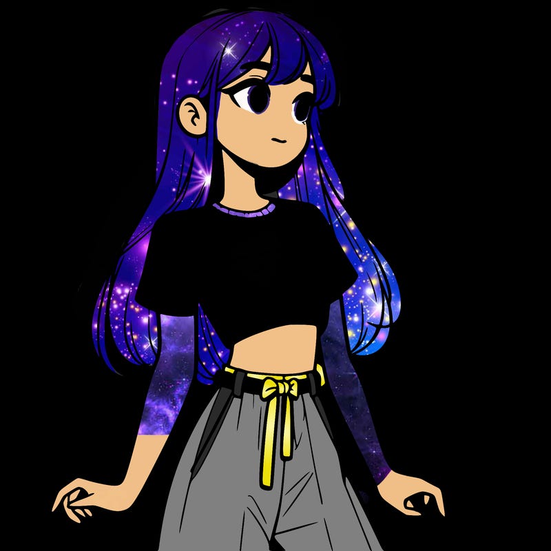 girl in a cute crop top