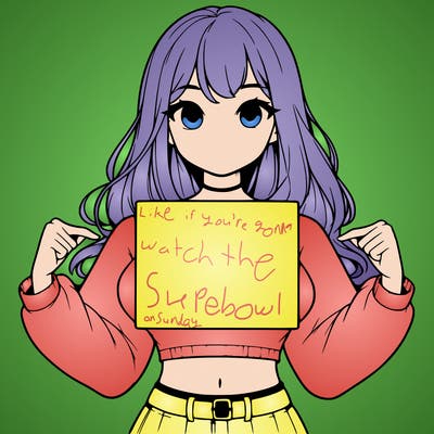 girl holding a blank sign in a long sleeve crop top