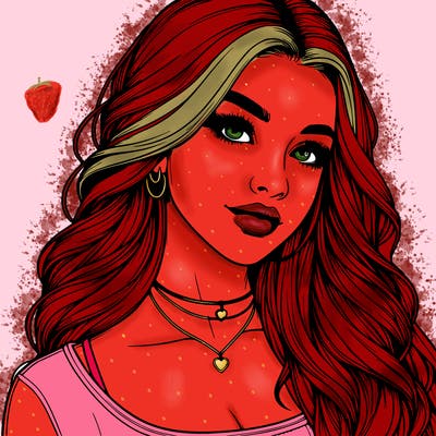 detailed realistic girl