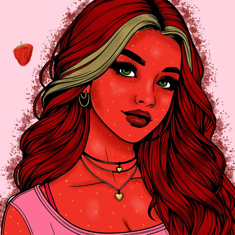 detailed realistic girl