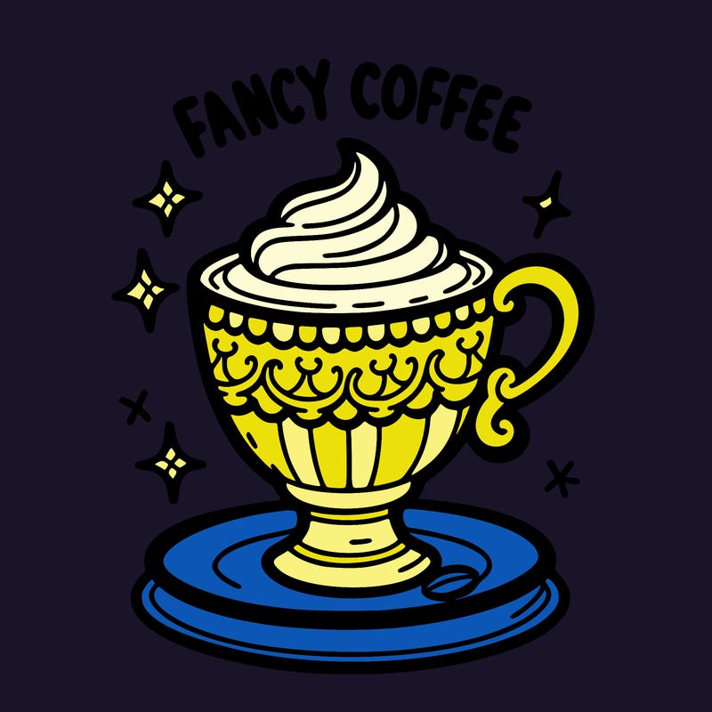 fancy coffee