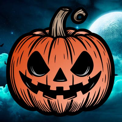 spooky pumpkin