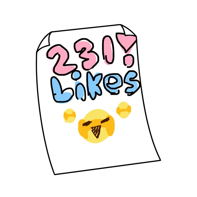 just a flat piece of paper
