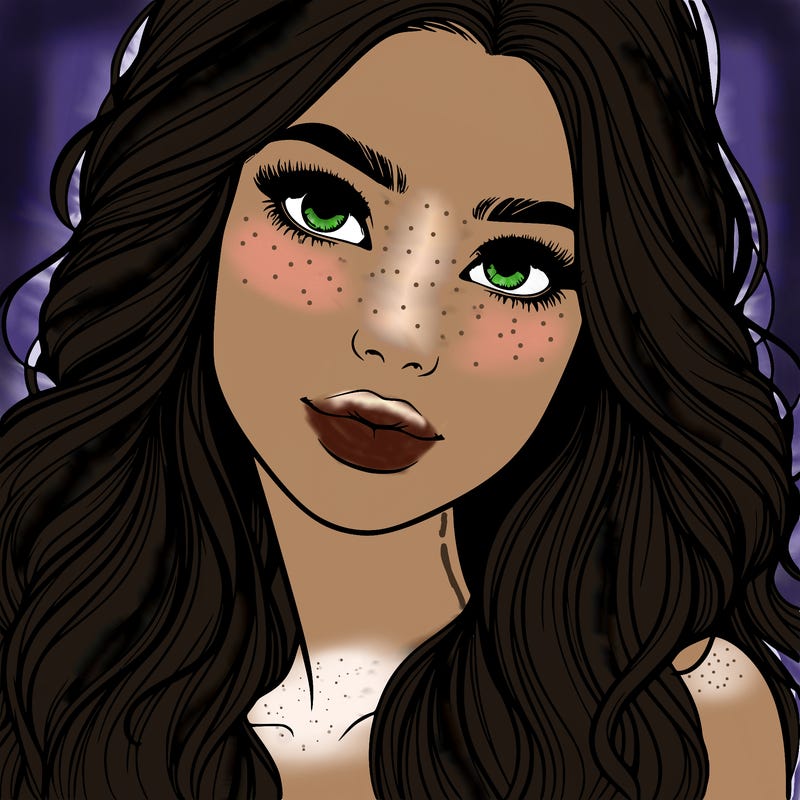 beautiful realistic girl