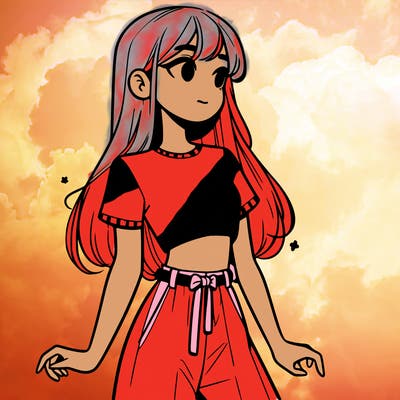 girl in a cute crop top