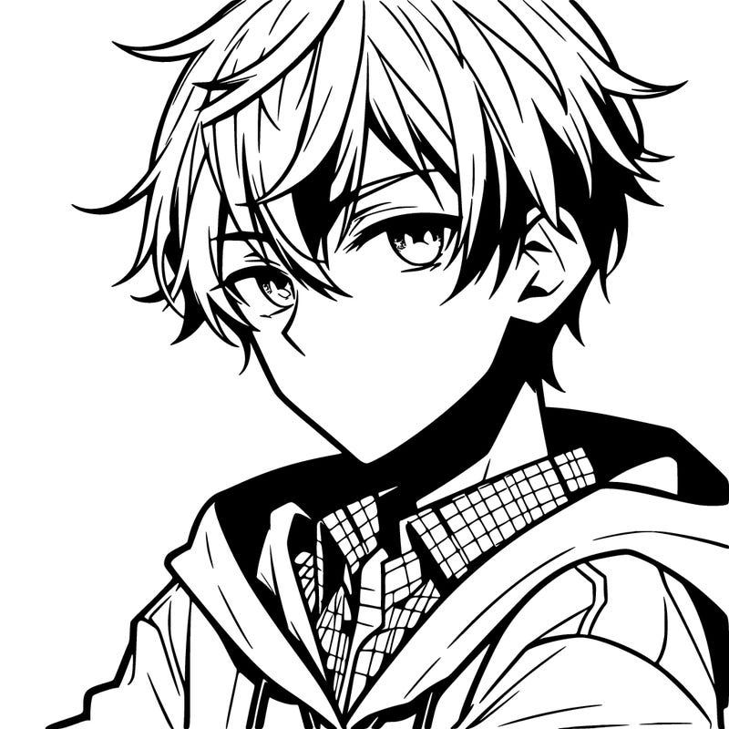 manga anime guy