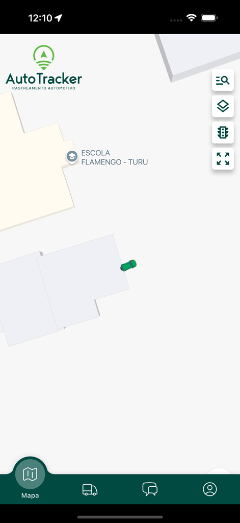 Auto Tracker 3.0 - Auto Tracker 3.0 map view with car location icon