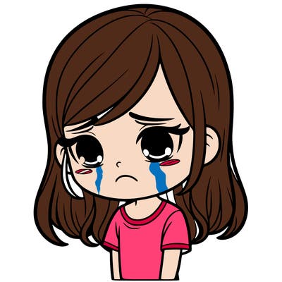 a sad girl
