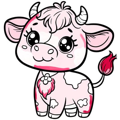 cute cow