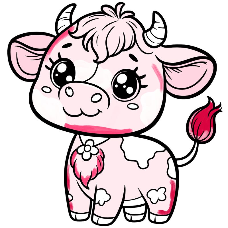 cute cow