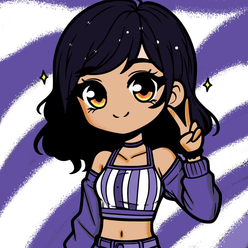 cute girl with crop top