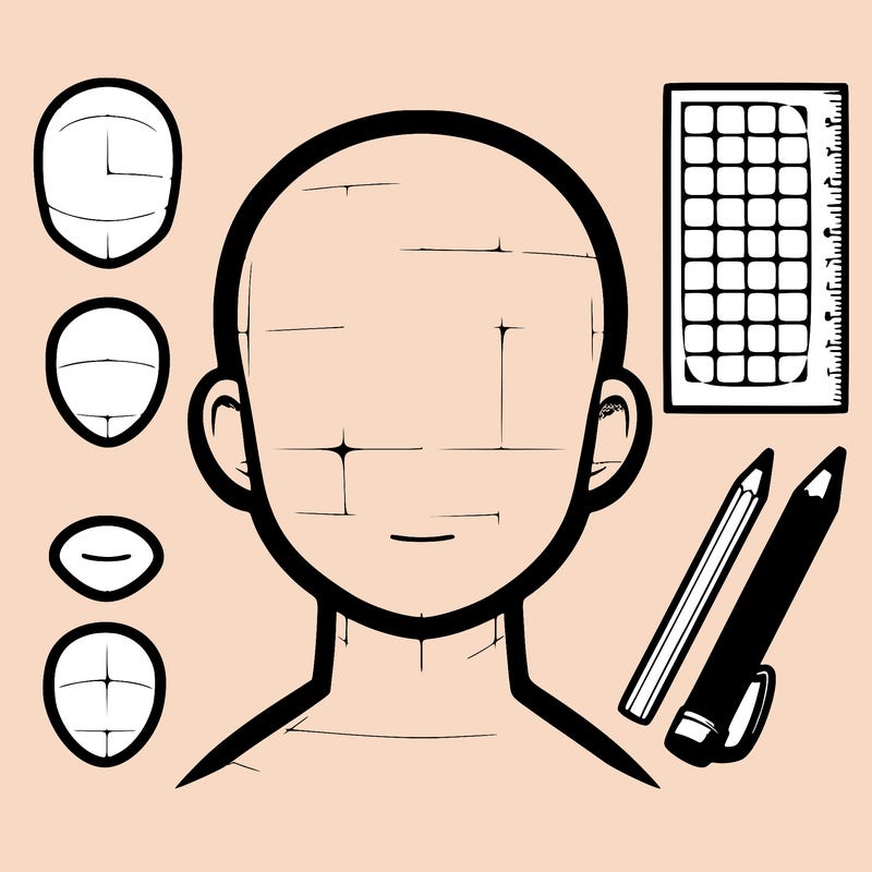 realistic blank human