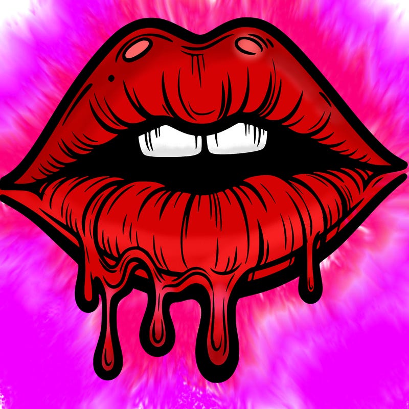 lips that look realistic and drip