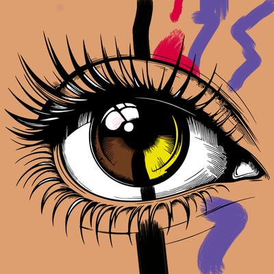 realistic eye