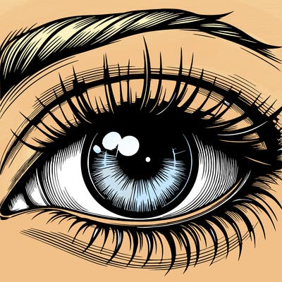 realistic eye