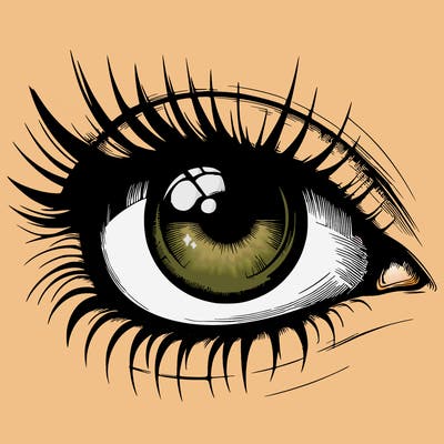 realistic eye