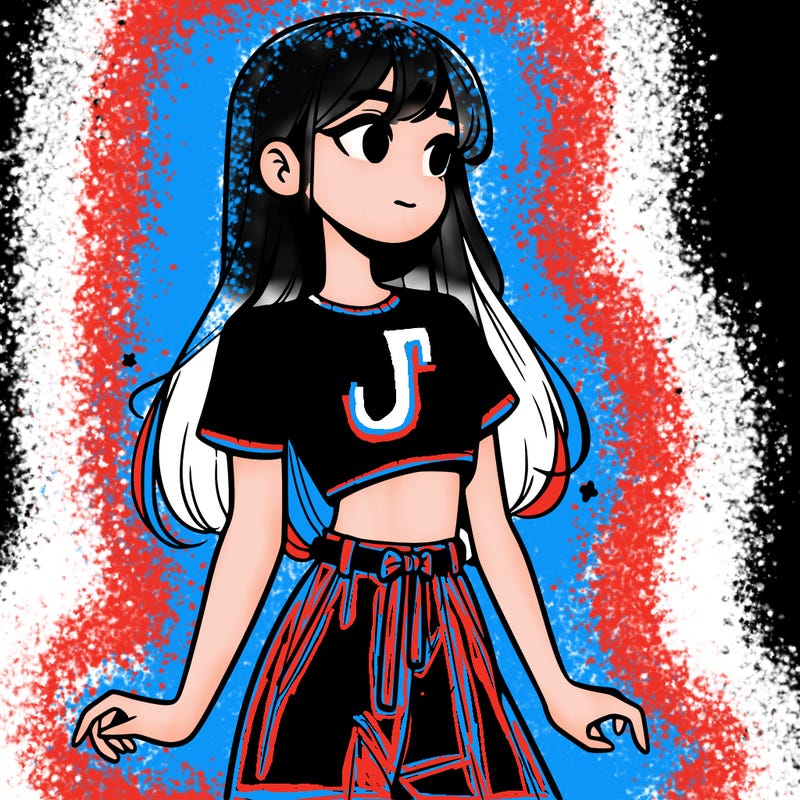 girl in a cute crop top