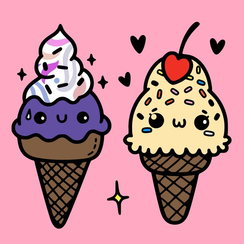 cute ice cream